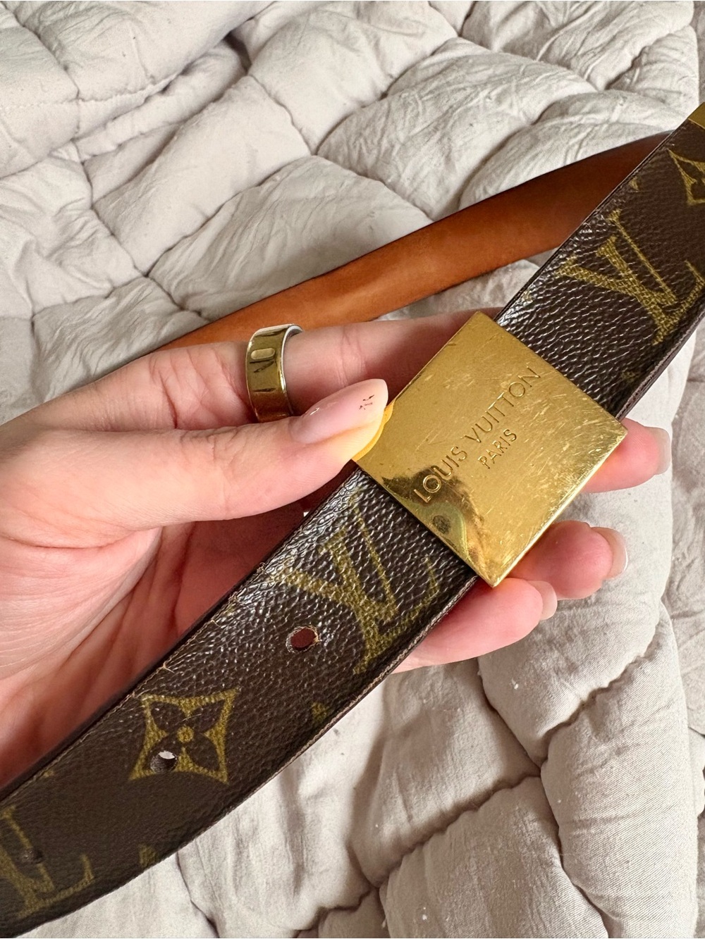 Authentic Vintage Louis Vuitton belt